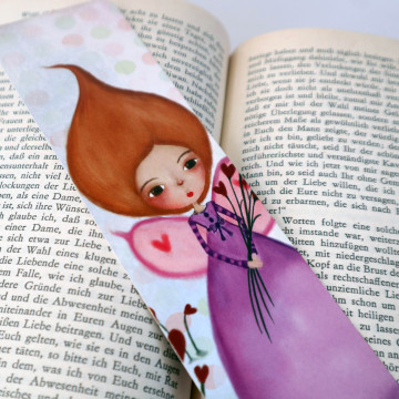 Garden fairy illustrated...
